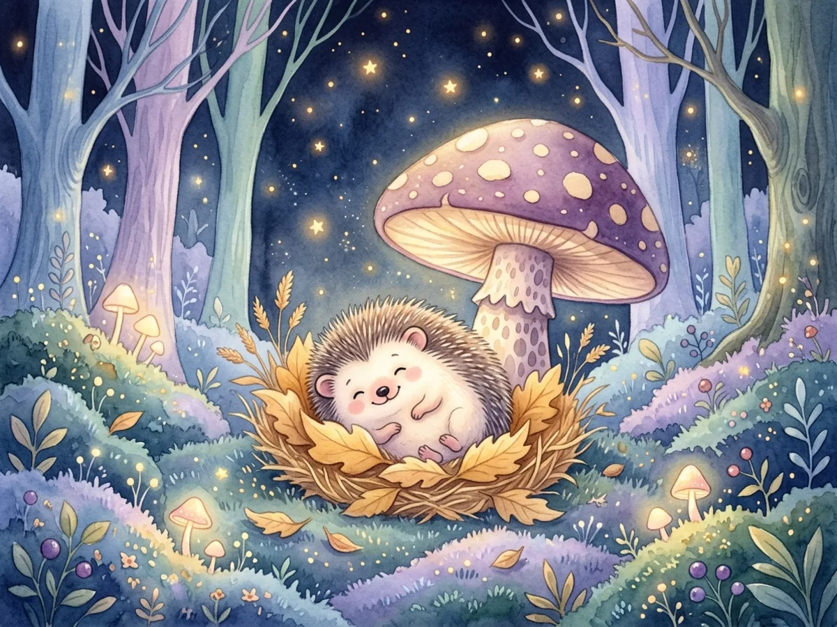 Nutmeg the Sleepy Hedgehog